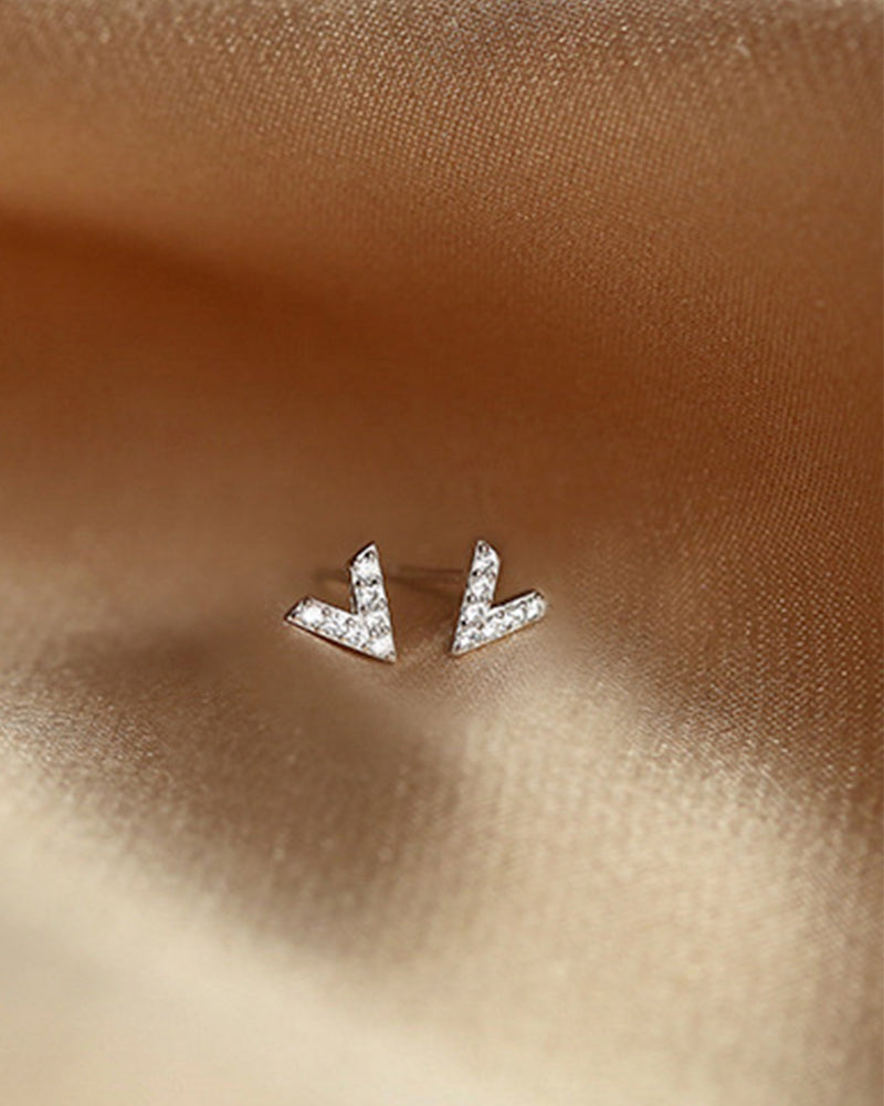 Sterling zilveren ster oorbellen