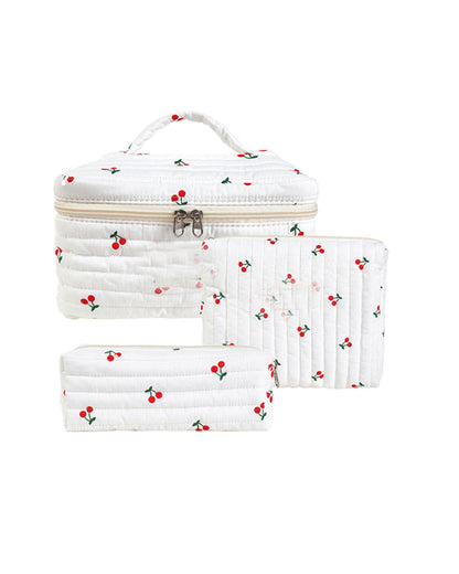 Tredelt cosmetische veskesett