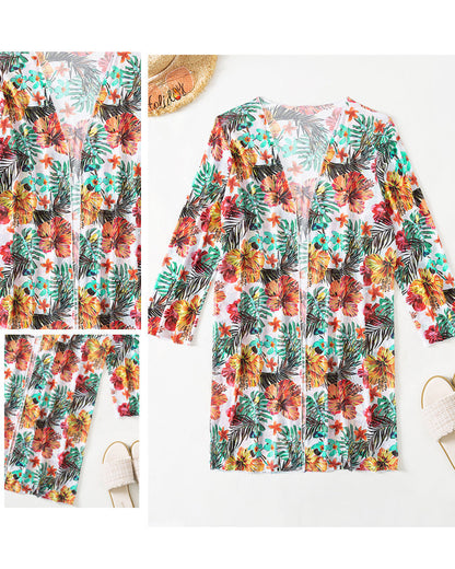 Bikini's en cover-ups met bloemenprint