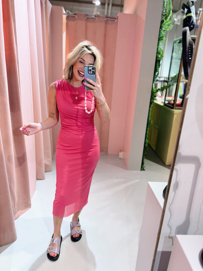 Senna Dress - Fuchsia