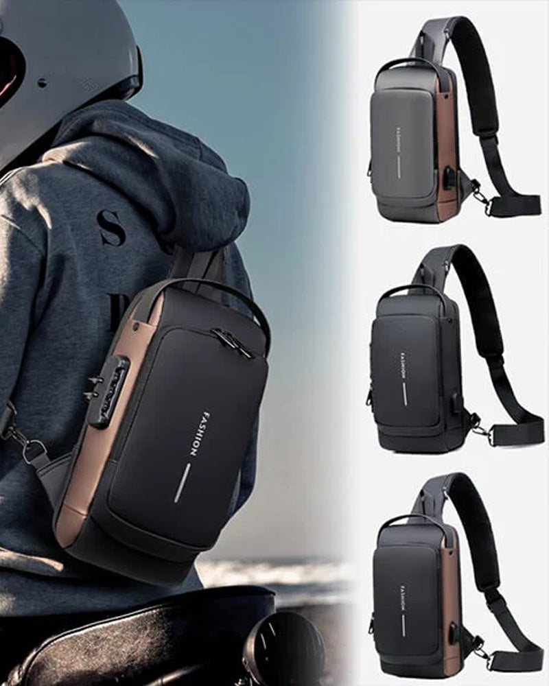 Wachtwoord anti-diefstal borsttas