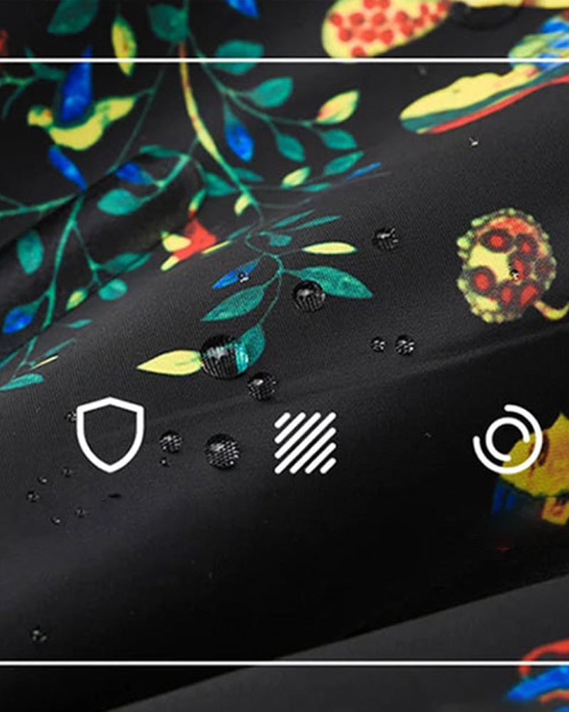 Schoudertas met trekkoord in etnische stijl