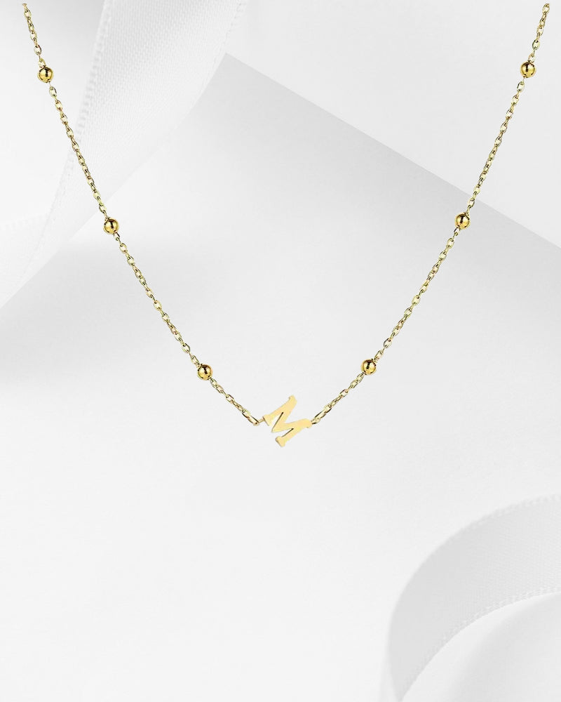 Prachtige en elegante ketting met 26 letters