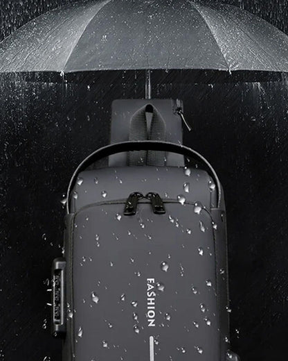 Wachtwoord anti-diefstal borsttas