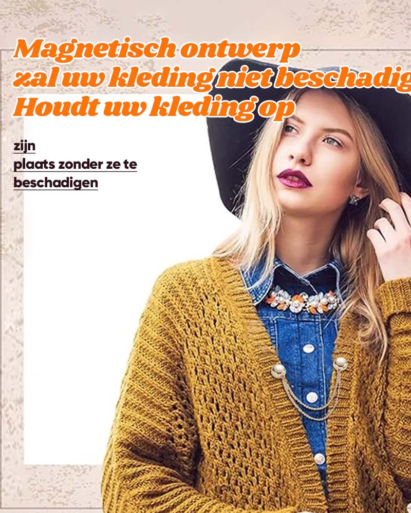 Multifunctionele magnetische kledingclips