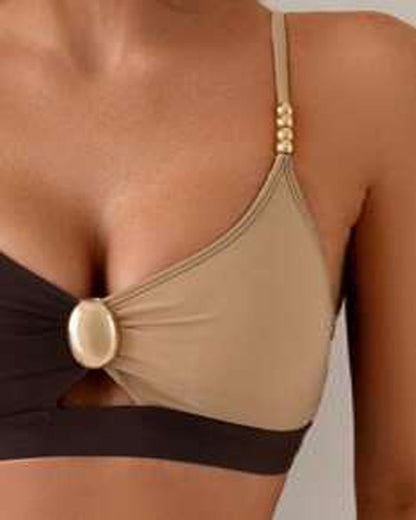 Zwempak Hoge Taille Sexy BH Driehoek