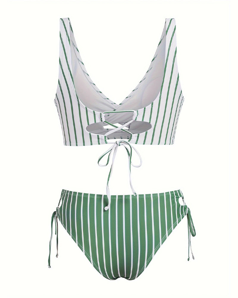 Kruisstreep Strand Badpak