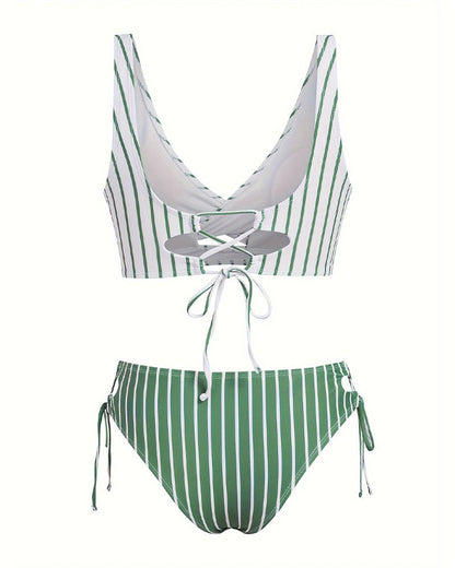 Kruisstreep Strand Badpak