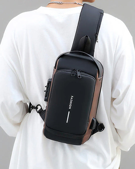 Wachtwoord anti-diefstal borsttas