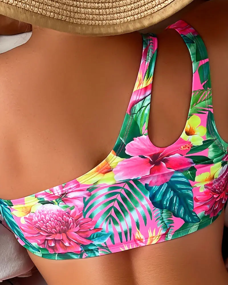 Bikini Fashion Sexy Gedrukt Tweedelig