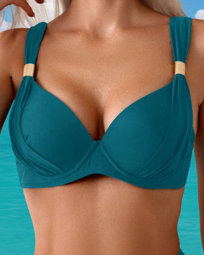 Bikini Sexy Bh Effen Kleur
