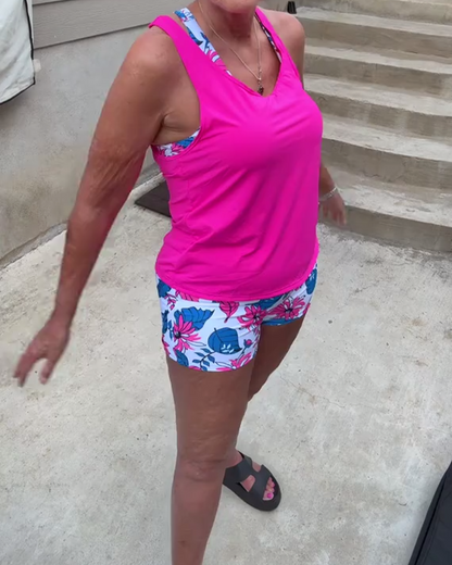 Badmode Print Tweedelig