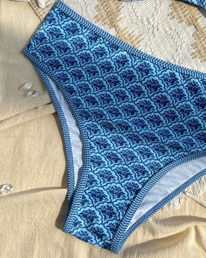 Bikini Sexy Bandjes Driehoek Print