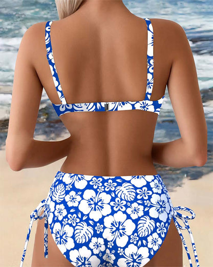 Badpak Sexy Bloemen Bikini