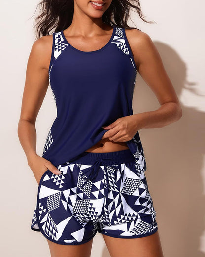 Bikini Zak Bedrukte Shorts Strand