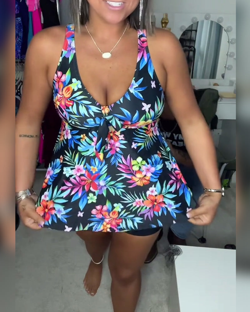 Sexy Badpak met Modeprint