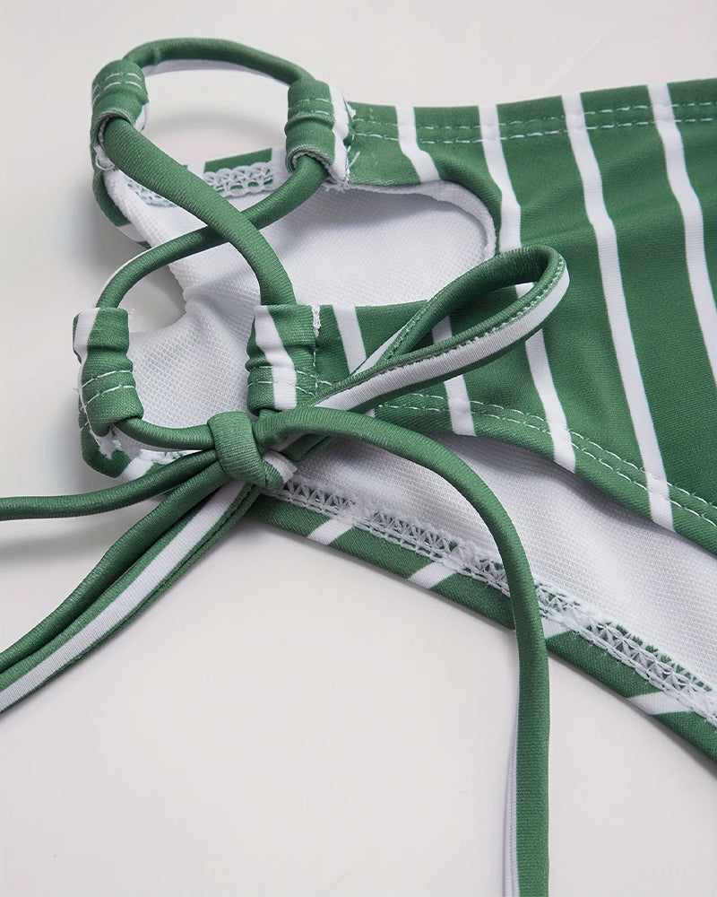 Kruisstreep Strand Badpak