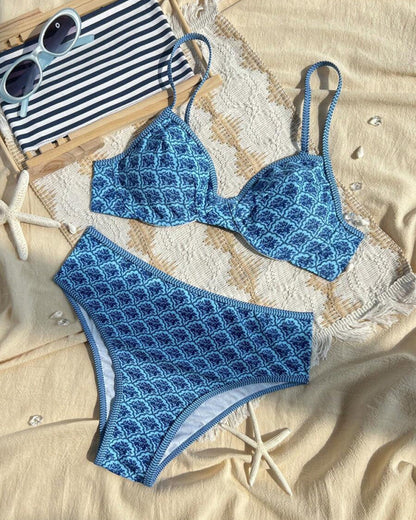 Bikini Sexy Bandjes Driehoek Print