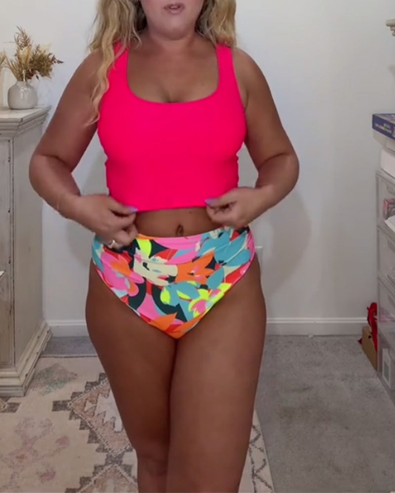 Vakantie Stijl Casual Bikini