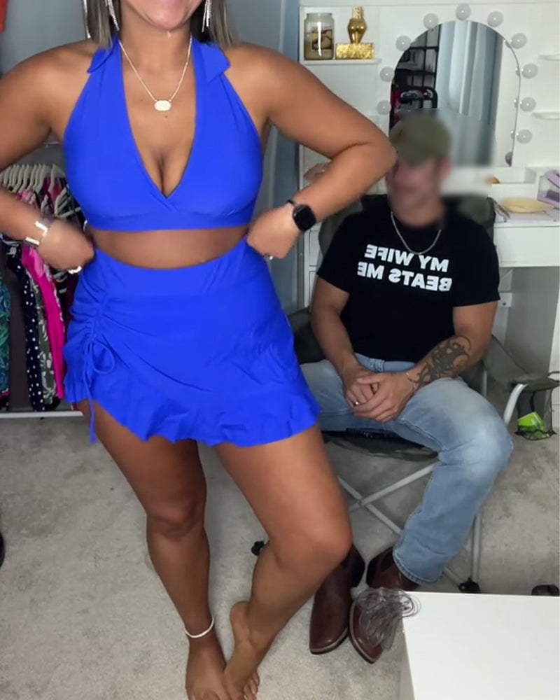 Bikini Vakantie Vrije tijd Met Trekkoord