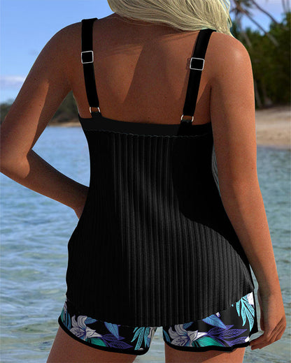 Badpak Bandloos Geprint Strandshorts