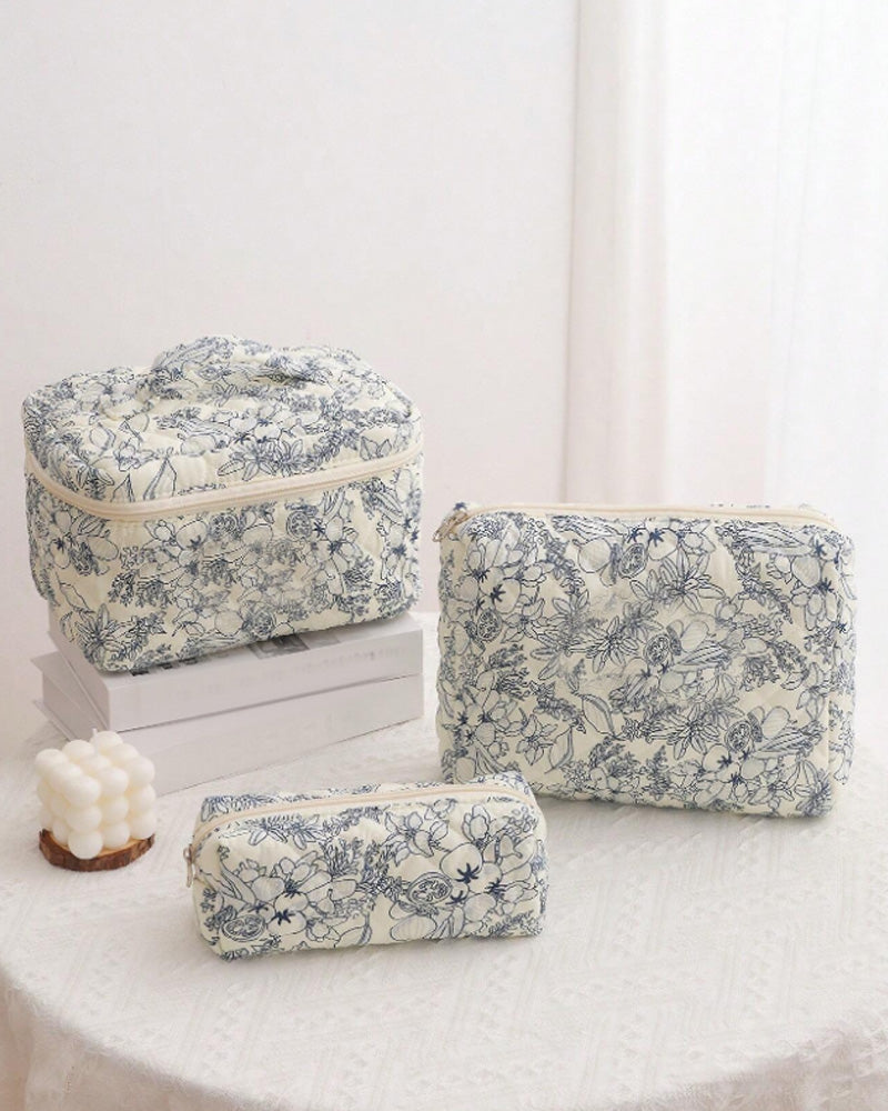 Tredelt cosmetische veskesett