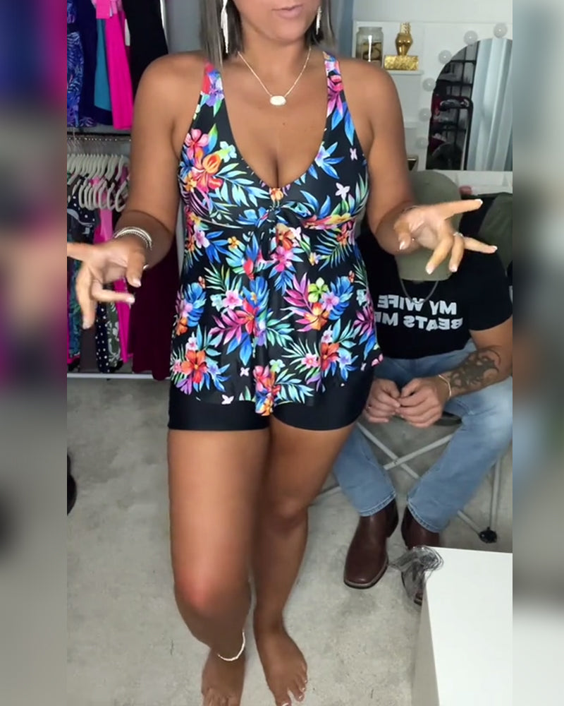 Sexy Badpak met Modeprint