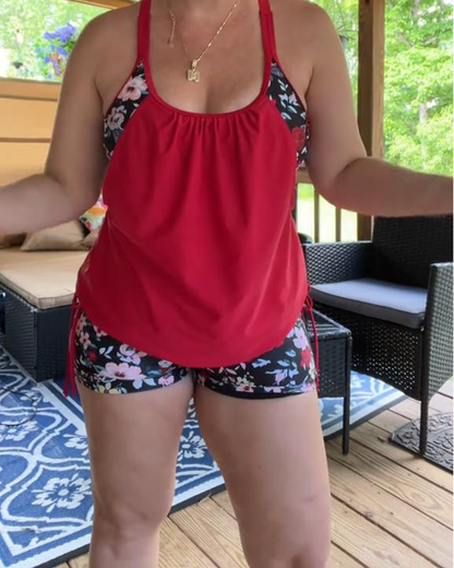 Zwempak Gedrukt Bretels Boxer