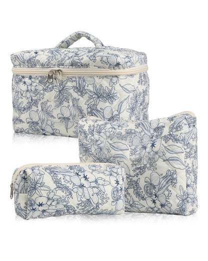 Tredelt cosmetische veskesett