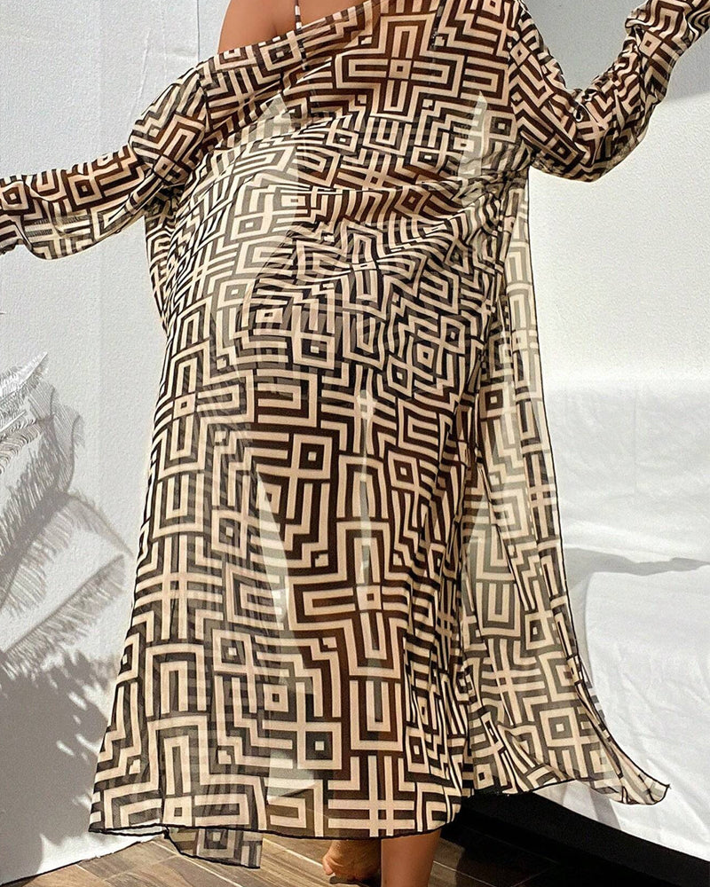 Badpak Hoge Taille Driedelig