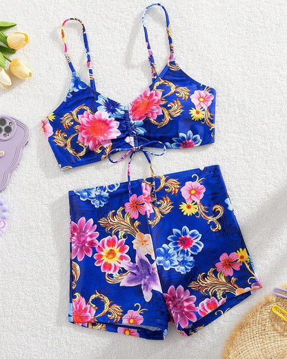 Bikini Twee-Delig Met Bloemenprint