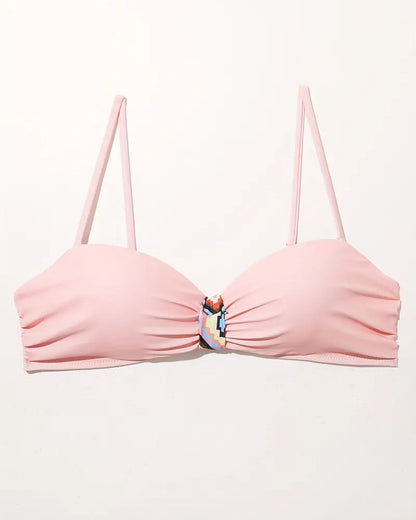 Twee-Delig Bikiniset Met Geometrisch-Patroon