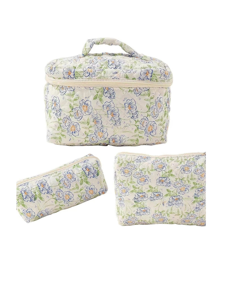 Tredelt cosmetische veskesett